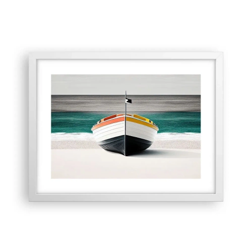 Poster in white frmae - In Its Place - 40x30 cm