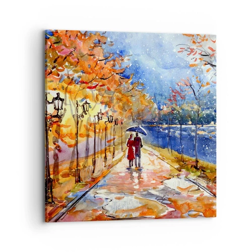 Canvas picture - Together to the Limit of Time - 70x70 cm