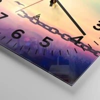 Clock face with numbers