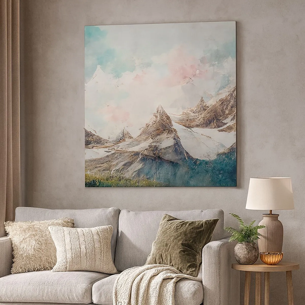 Canvas picture - Rocky Blades - 30x30 cm