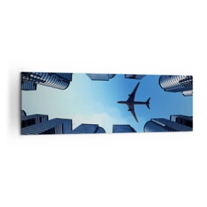Canvas picture - View from a Glass Gorge - 160x50 cm