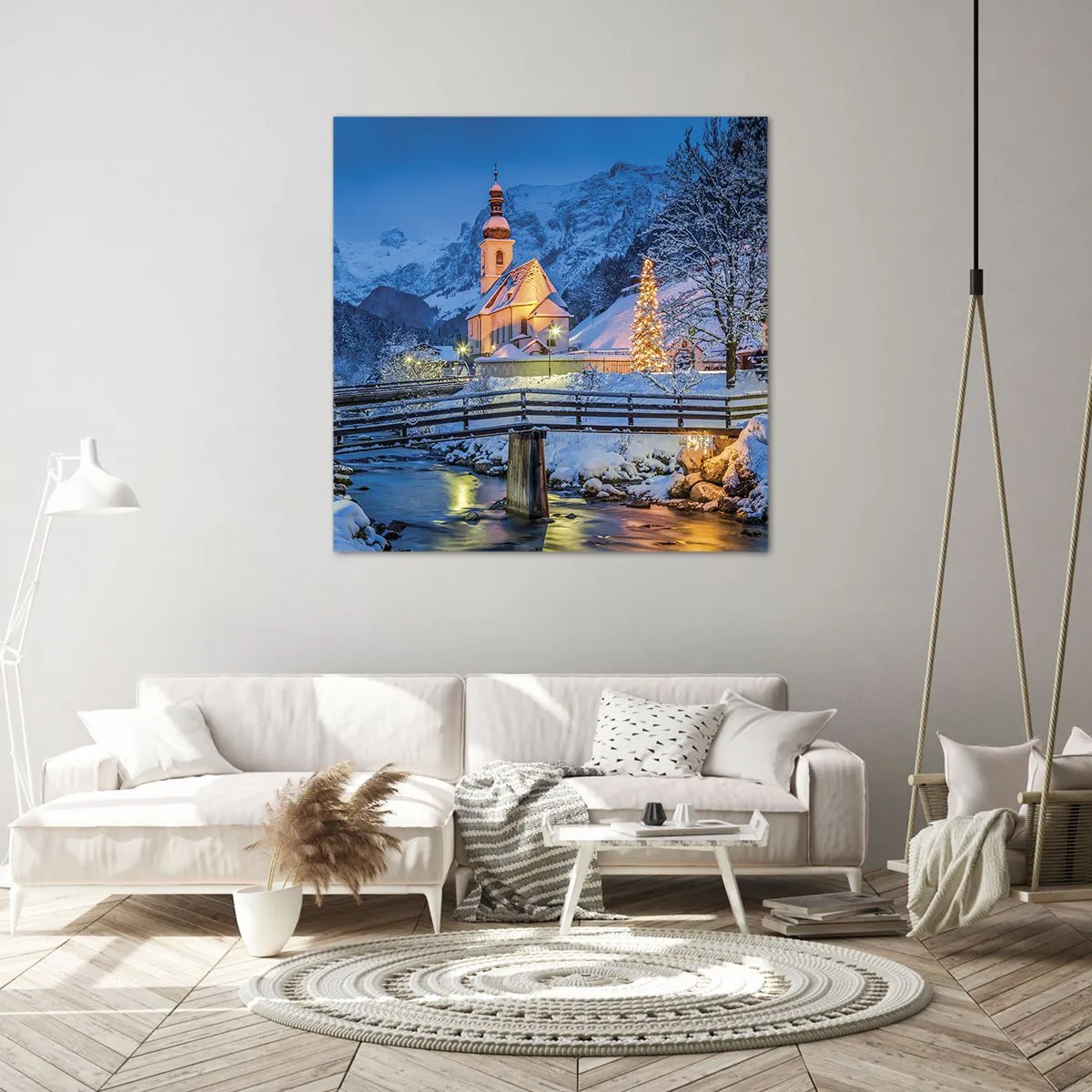 Canvas picture - Spirit of Christmas - 70x70 cm