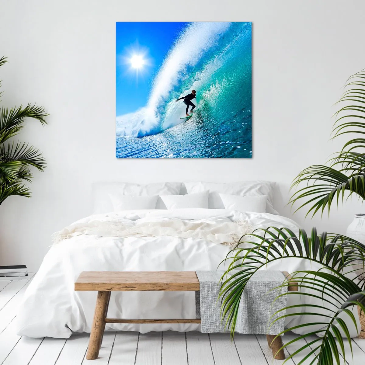 Canvas picture - Across Great Blue - 30x30 cm