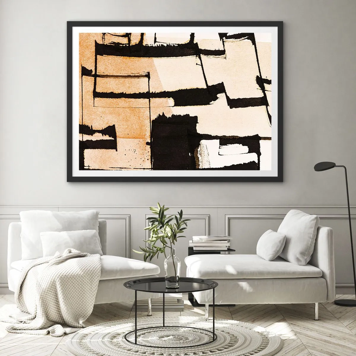 Poster in black frame - Order After All - 91x61 cm