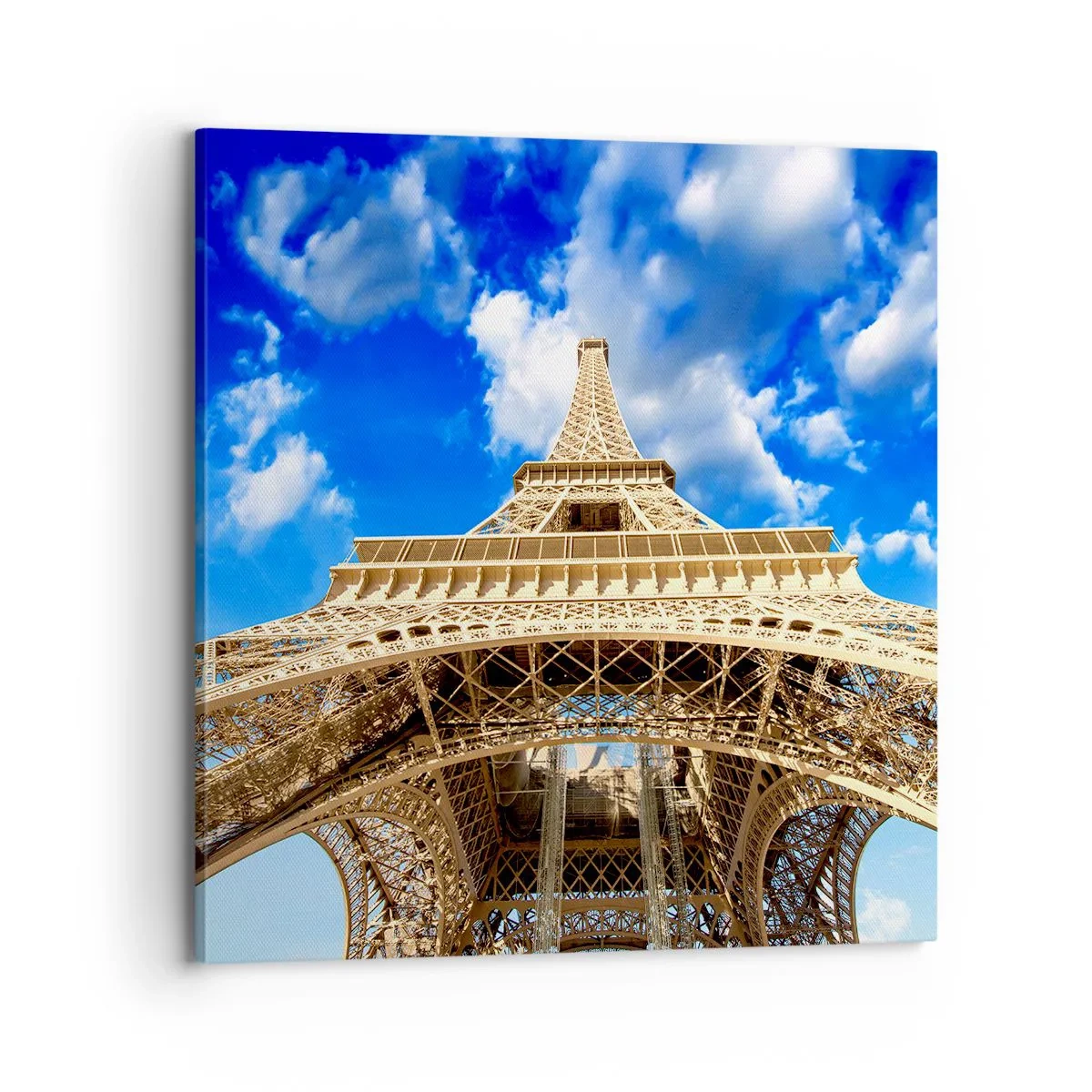 Canvas picture - Reaching Sky and Clouds - 70x70 cm