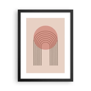 Poster in black frame - Irresistible Attraction - 30x40 cm