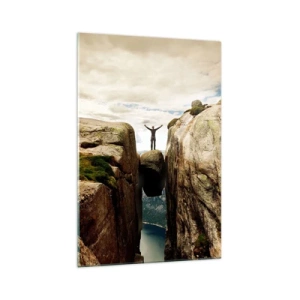 Glass picture - How Am I?! - 70x100 cm