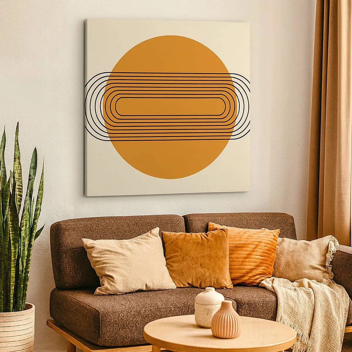 Canvas picture - Perfect Plan - 30x30 cm