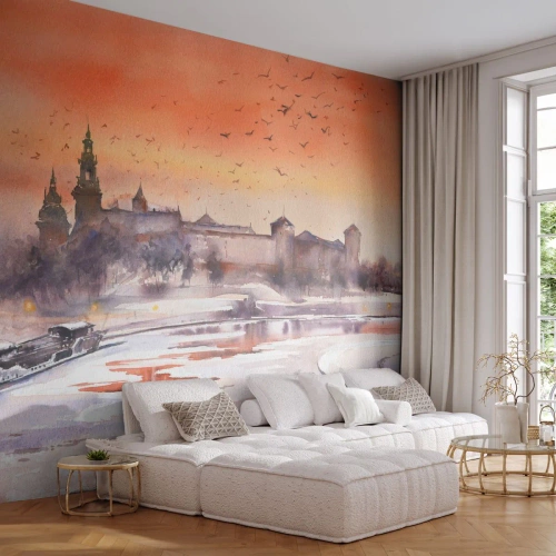 Photo Wallpaper Standard Eco - Royal Sunset - Landscape, Landscape, Classic - 250x175 cm