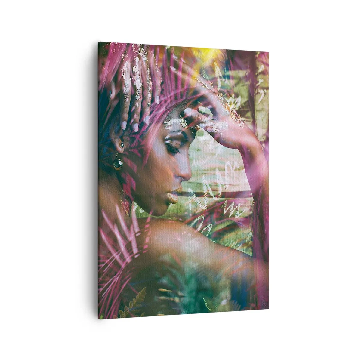 Canvas picture - Mother Nature in the Jungle - 70x100 cm