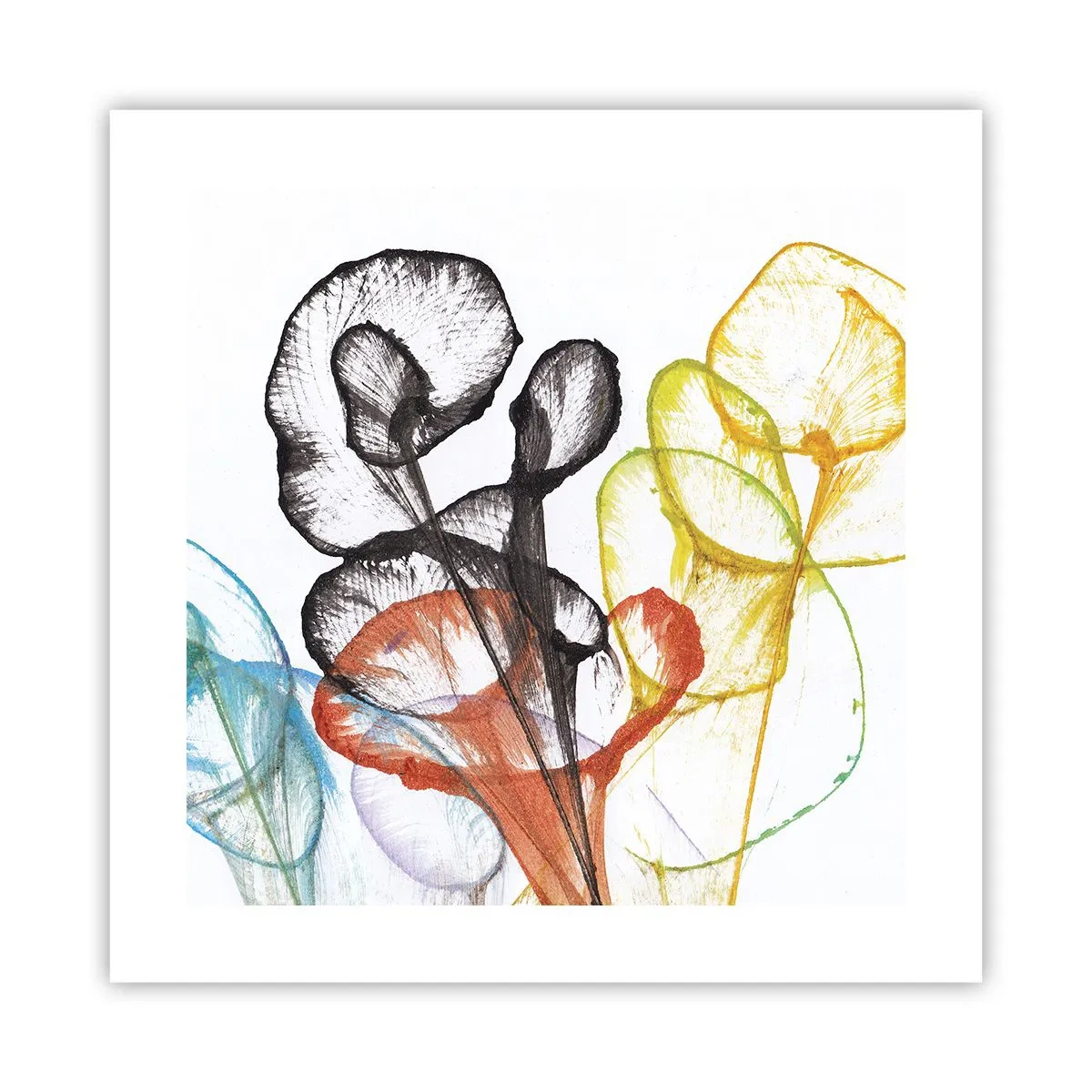 Poster - Flowers with a Soul - 40x40 cm