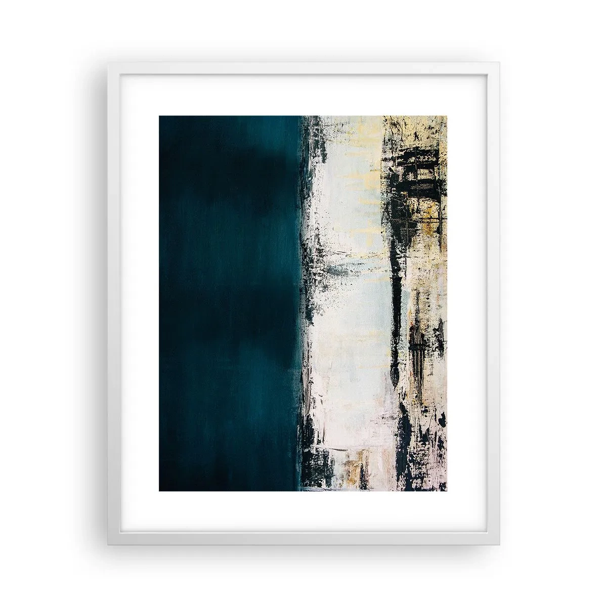 Poster in white frmae - Horizontal Compostion - 40x50 cm