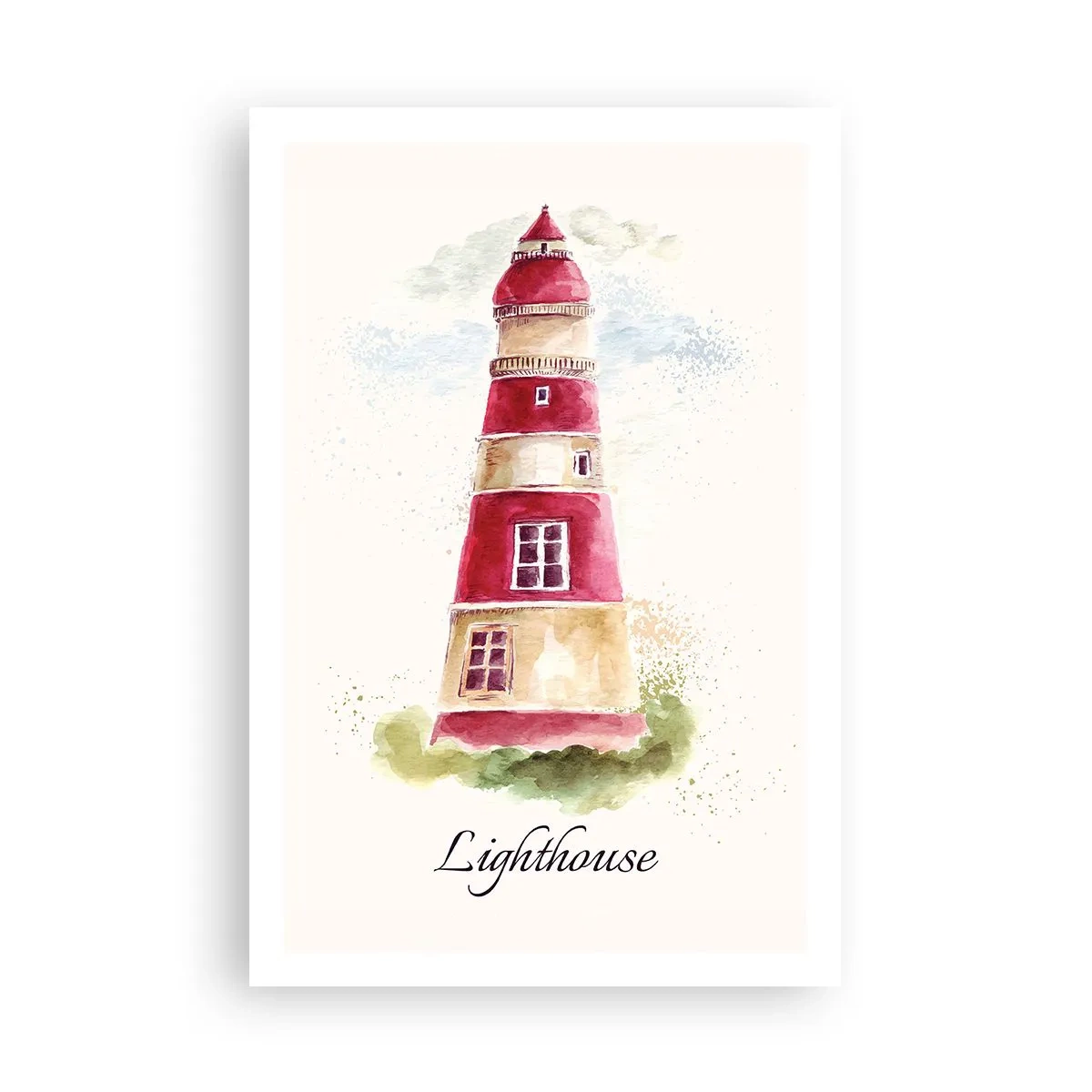 Poster - Around It the Weather Is Always Nice - 61x91 cm