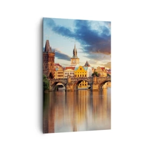 Canvas picture - Beautiful Prague - 80x120 cm