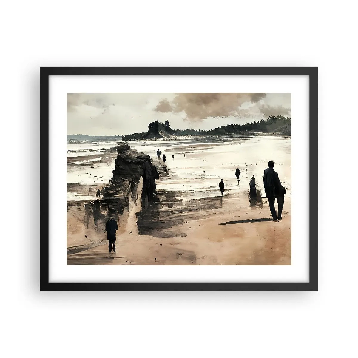 Poster in black frame - Summoned - 50x40 cm