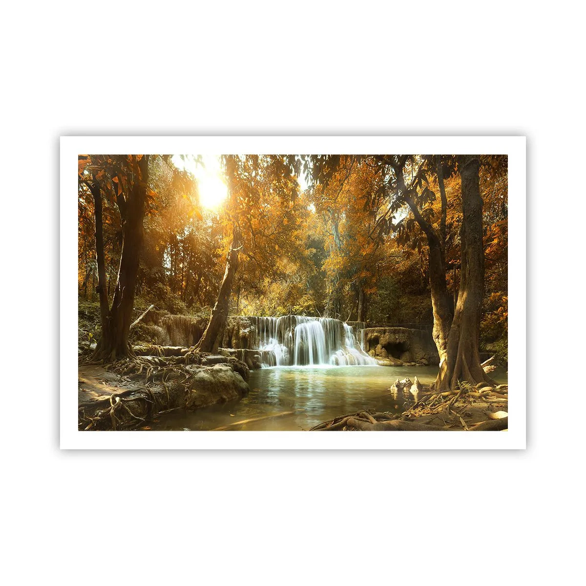Poster - Park Cascade - 91x61 cm