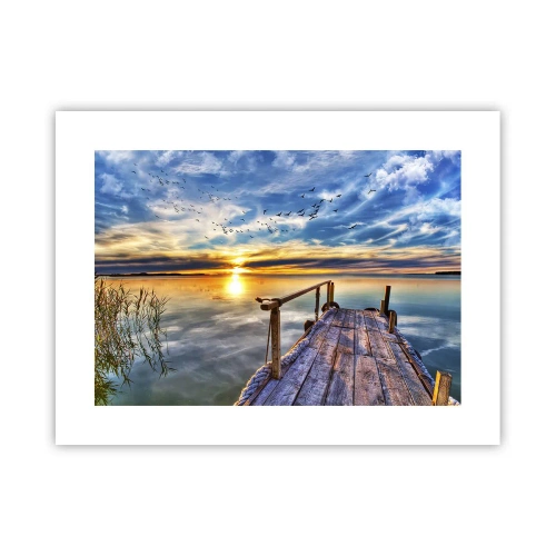 Poster - Wind is Taking a Break - 40x30 cm