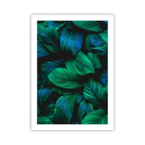 Poster - In a Green Crowd - 50x70 cm