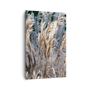 Canvas picture - Decorated with Frost - 80x120 cm