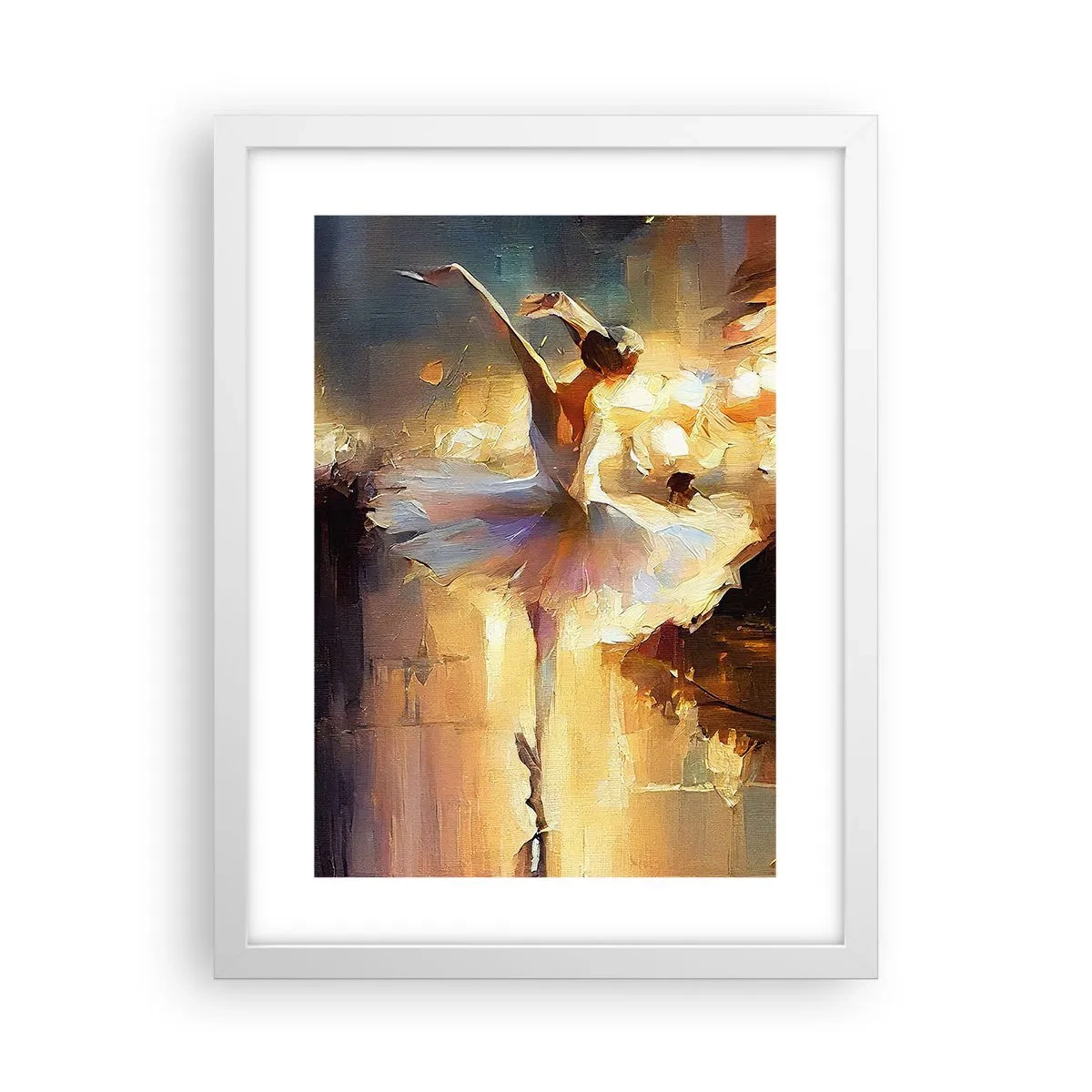 Poster in white frmae - Miracle on the Street - 30x40 cm