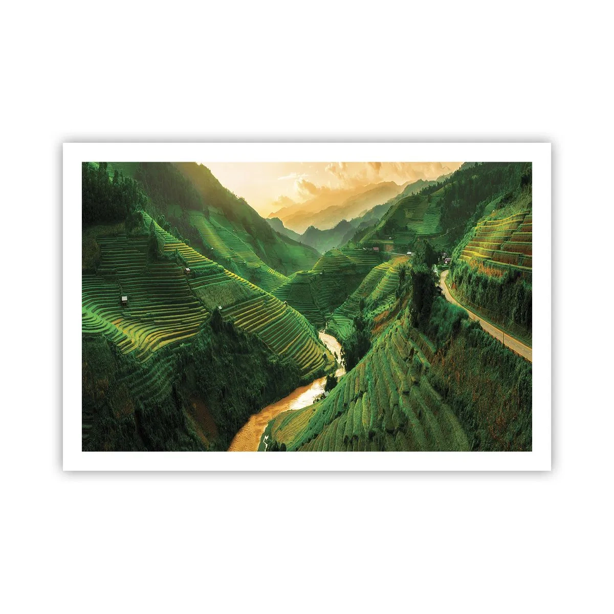 Poster - Vietnamese Valley - 91x61 cm