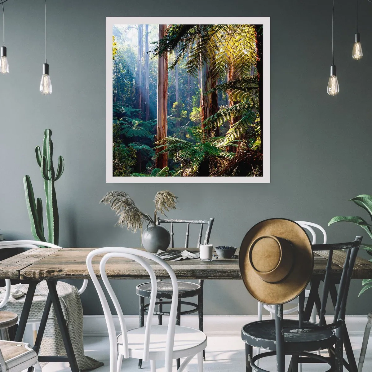 Poster - Tale of a Forest - 60x60 cm