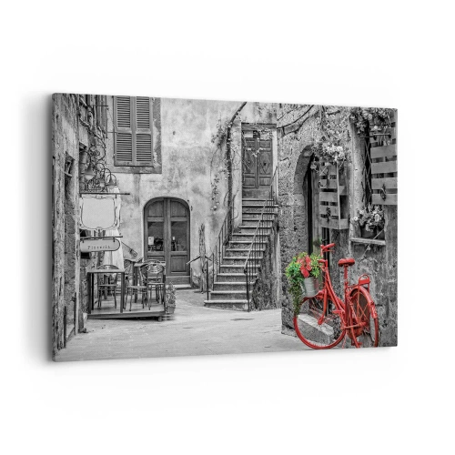 Canvas picture - Tuscan Alley - 120x80 cm