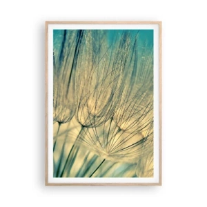 Poster in light oak frame - Waiting for the Wind - 70x100 cm