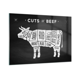 Glass picture - Time for a Feast - 100x70 cm