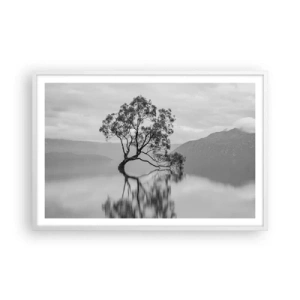 Poster in white frmae - There Is Such Country - 91x61 cm