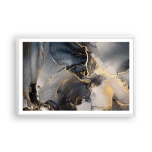 Poster in white frmae - Life of a Stone - 91x61 cm