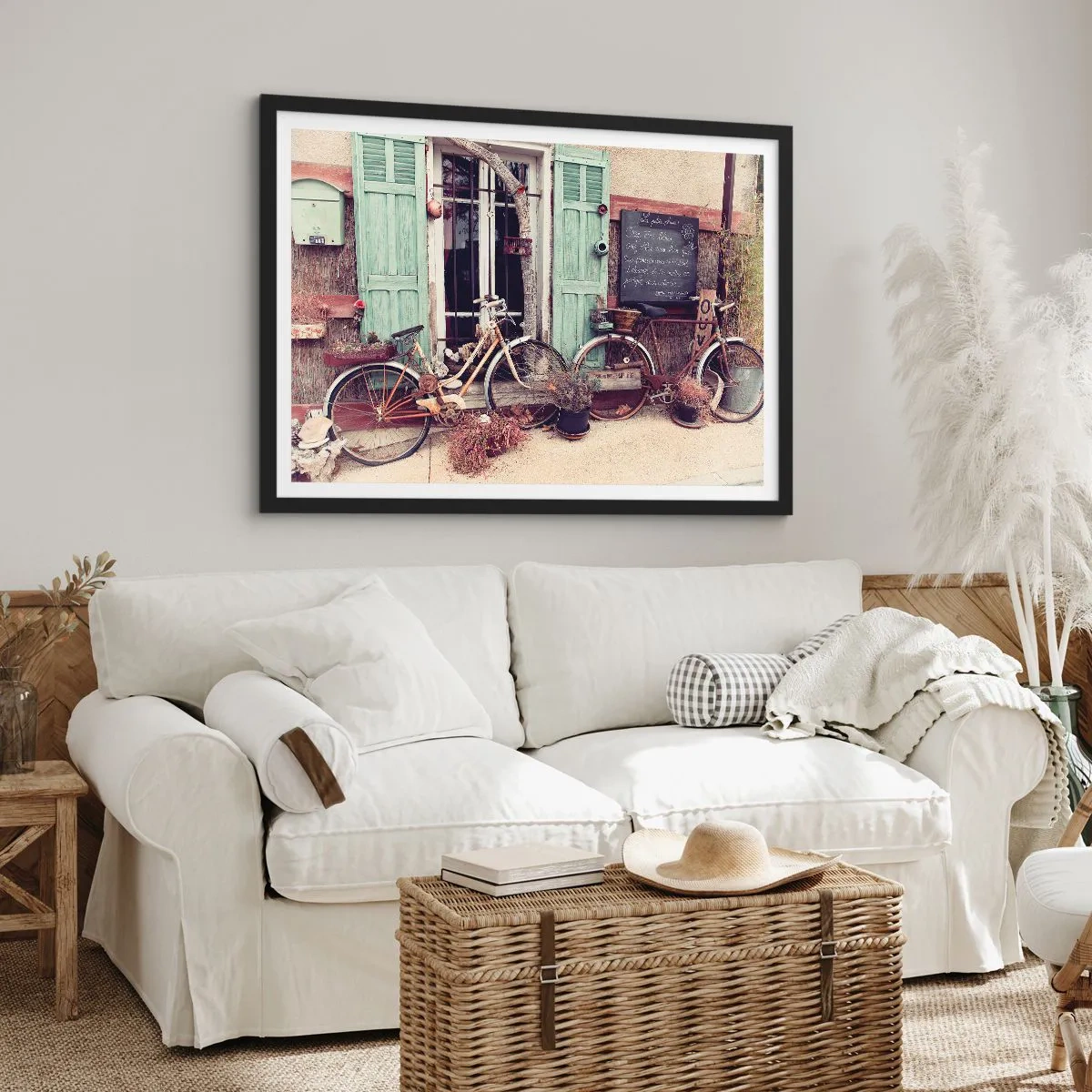 Poster in black frame - Long Live Province - 50x40 cm