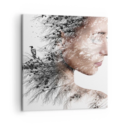 Canvas picture - Spirit of a Forest - 50x50 cm