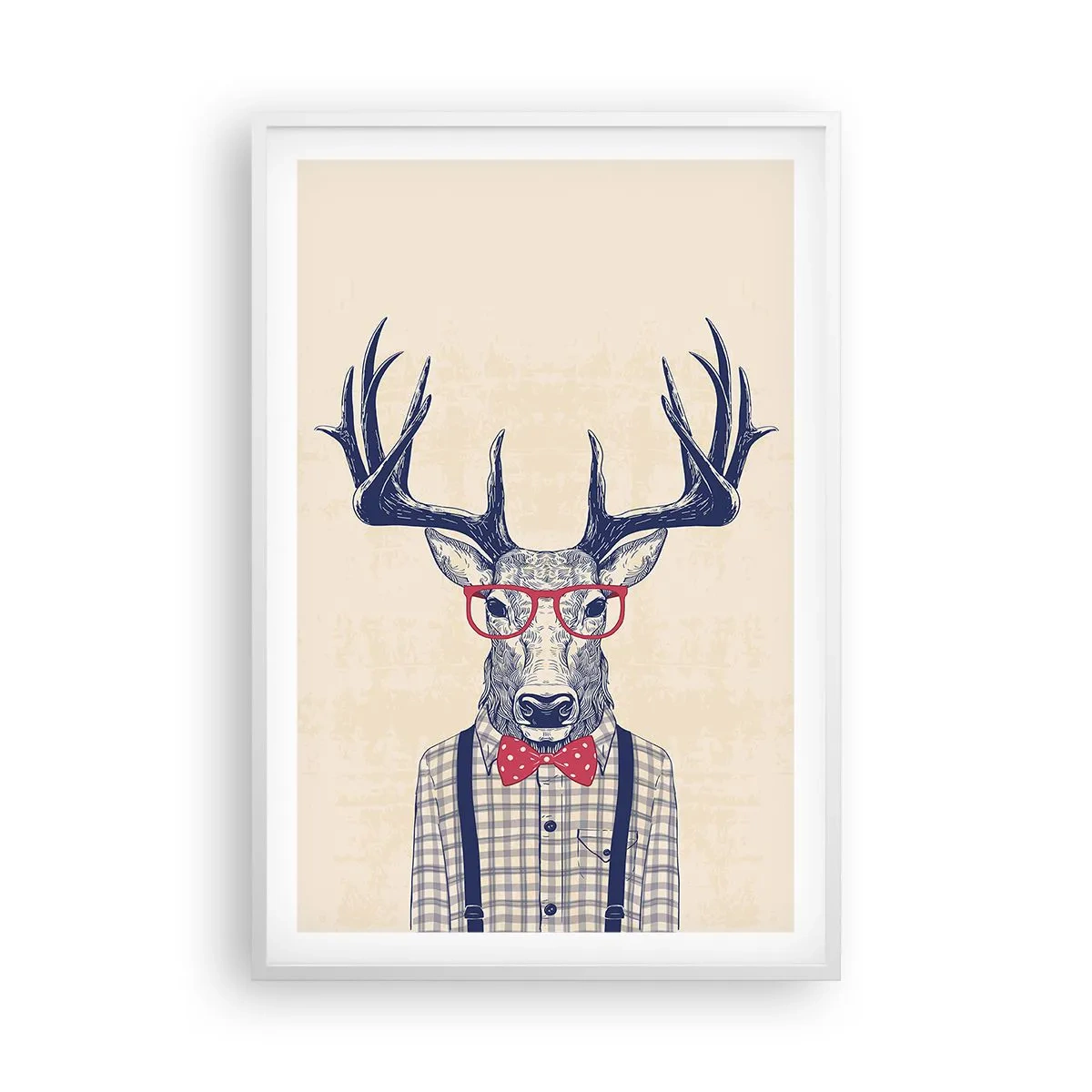 Poster in white frmae - Fun Extravagance - 61x91 cm