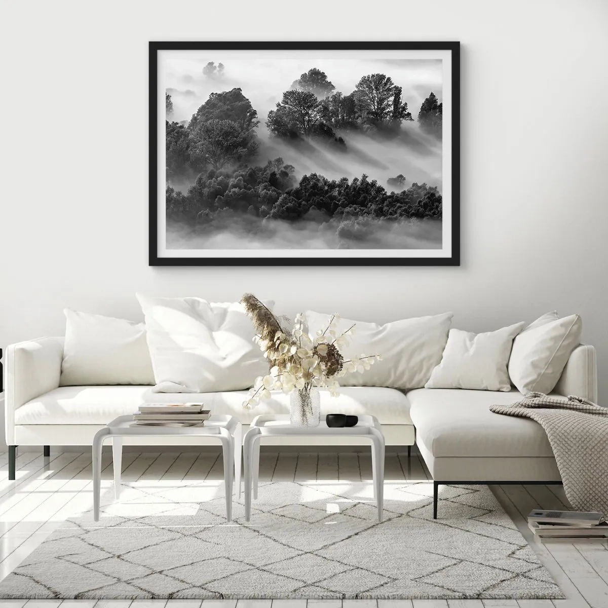 Poster in black frame - Rising from a Sleep - 91x61 cm