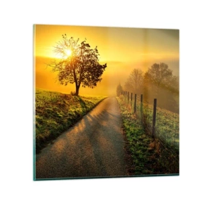 Glass picture - Honey Afternoon - 50x50 cm