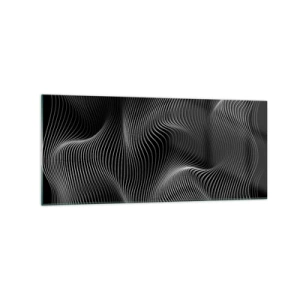 Glass picture - Dance of the Light in Space - 120x50 cm