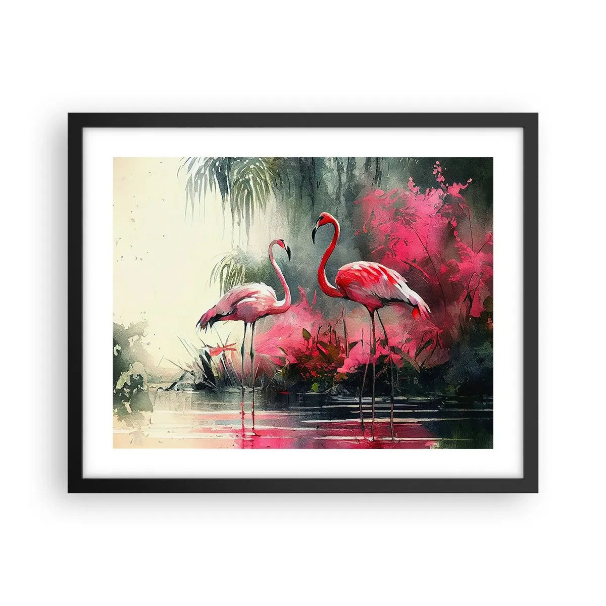 Poster in black frame - Class of Natural Charm - 50x40 cm