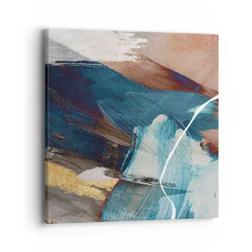 Canvas picture - With Panache and Energy - 40x40 cm