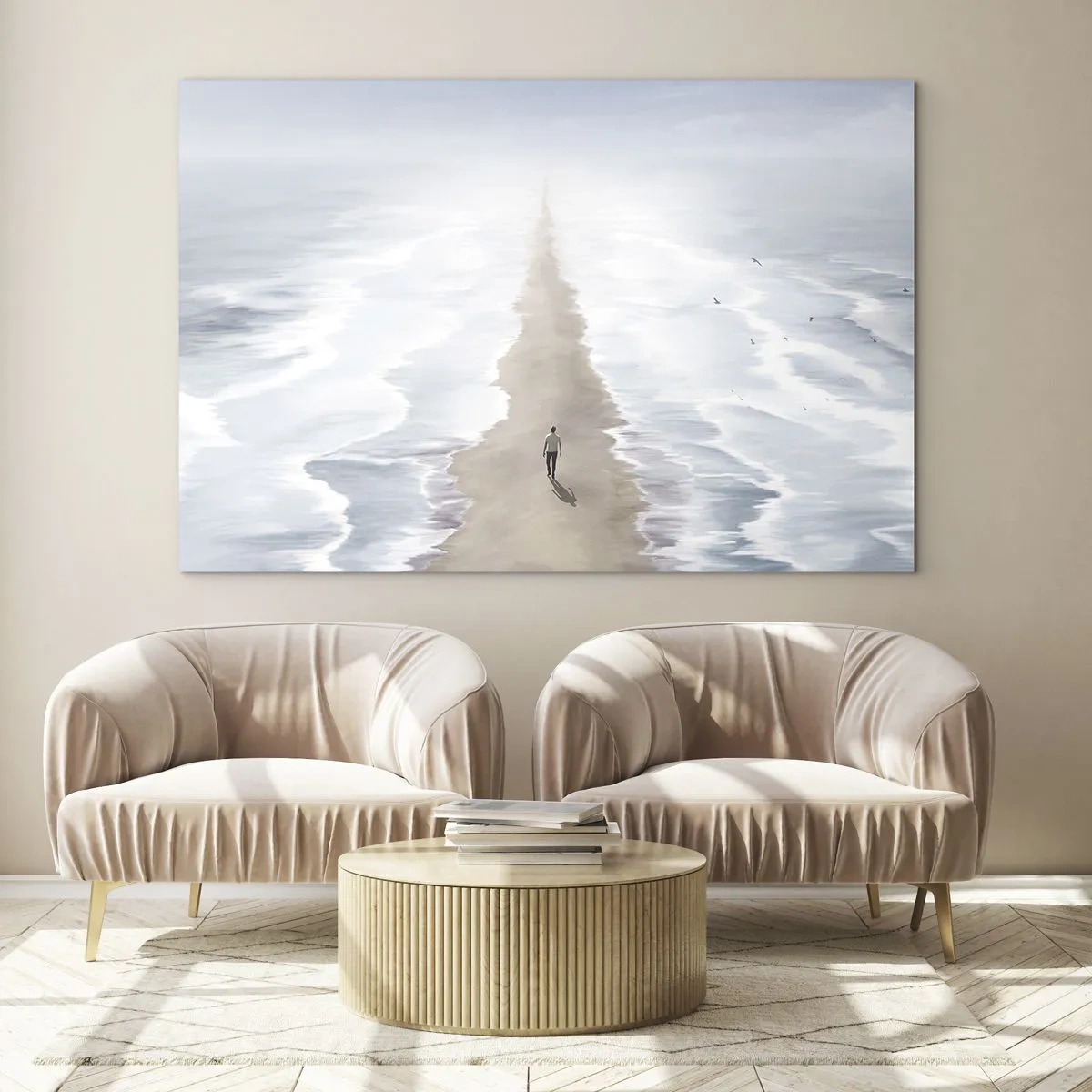 Glass picture - Bright Future - 100x70 cm