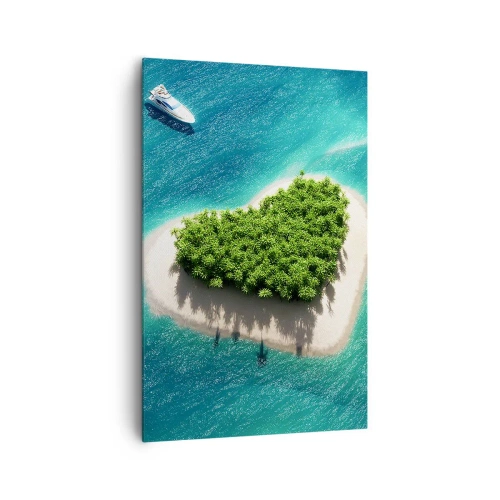 Canvas picture - I Love Summer - 80x120 cm