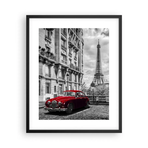 Poster in black frame - Predator in the City - 40x50 cm