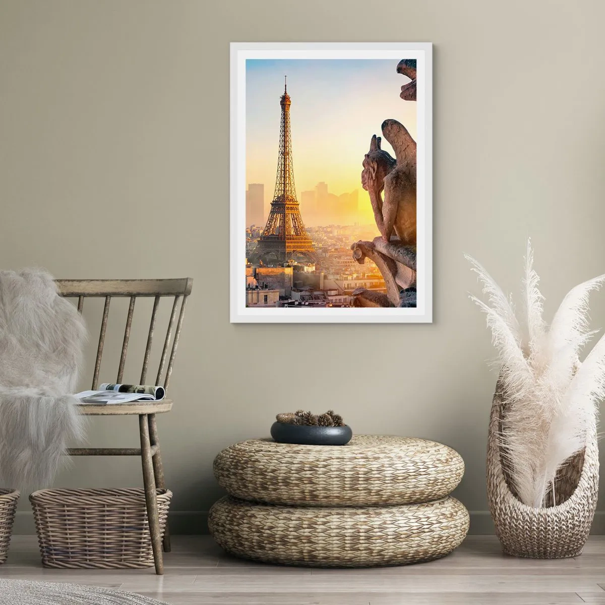 Poster in white frmae - Much Has Changed… - 70x100 cm