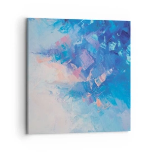 Canvas picture - Winter Abstract - 70x70 cm