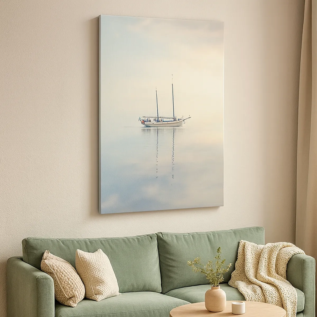 Canvas picture - In the Sea of Silence - 50x70 cm