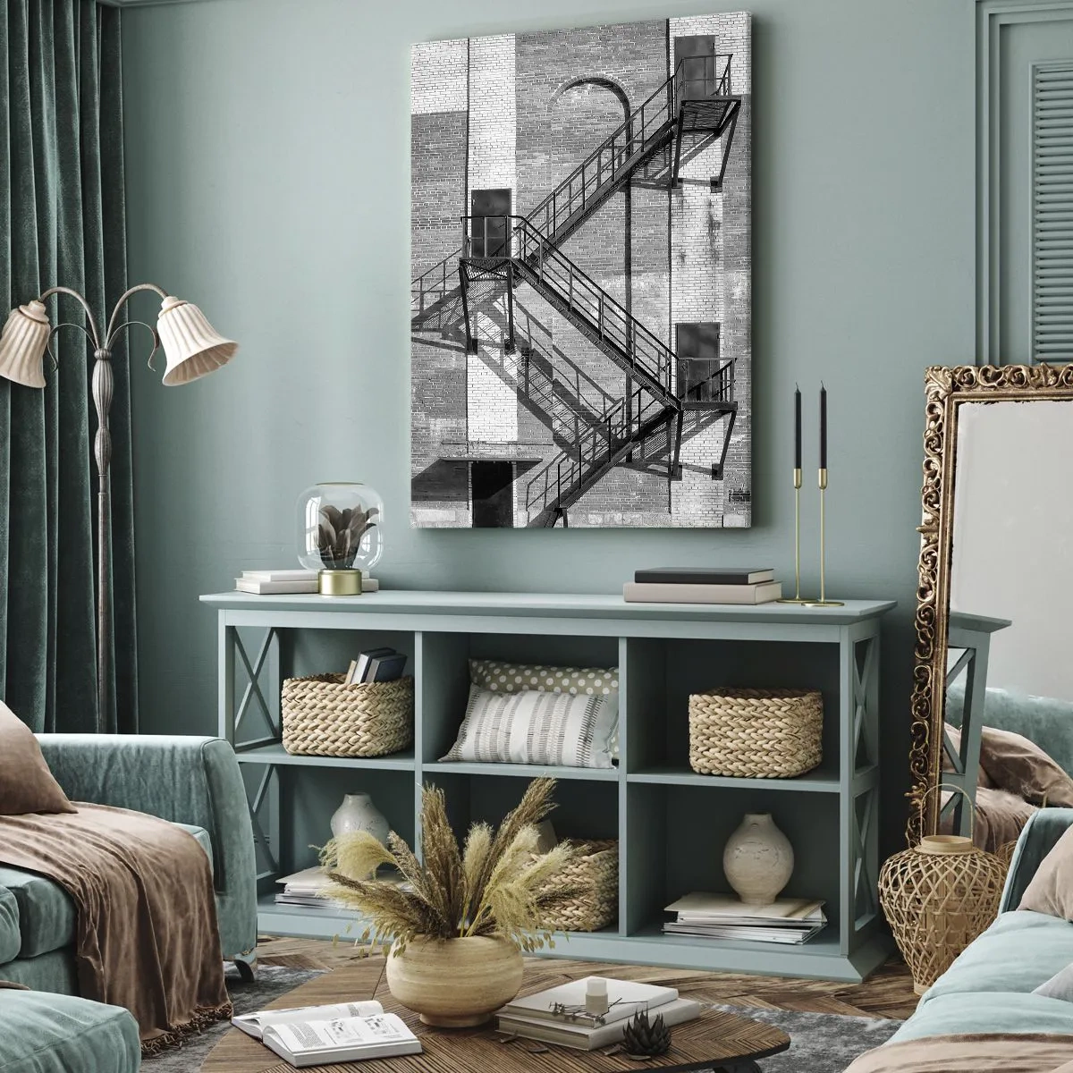 Canvas picture - Industrial Style - 55x100 cm