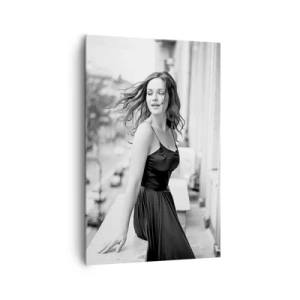 Canvas picture - Certainly a Parisian  - 80x120 cm