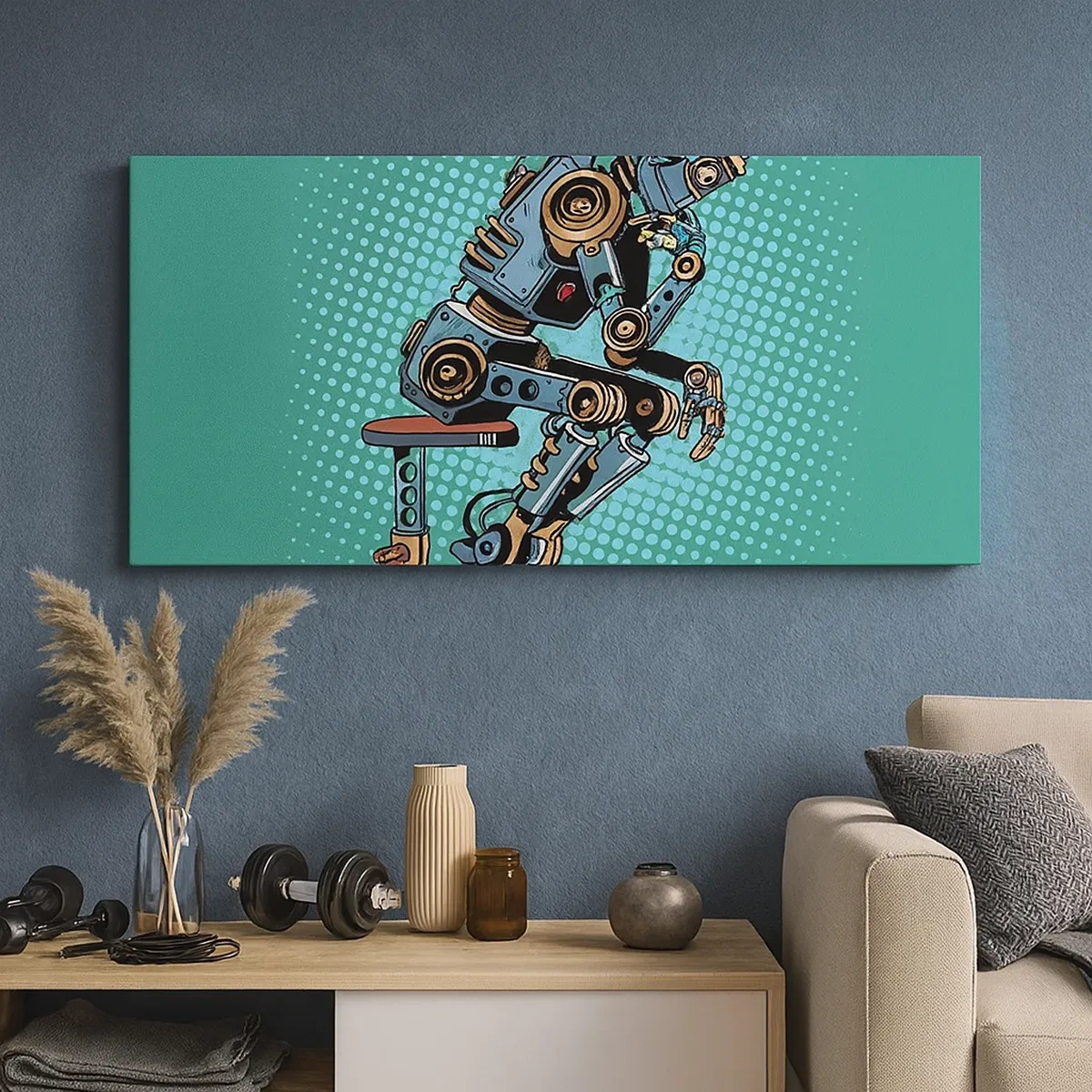 Canvas picture - On the Essence of Being - 30x30 cm