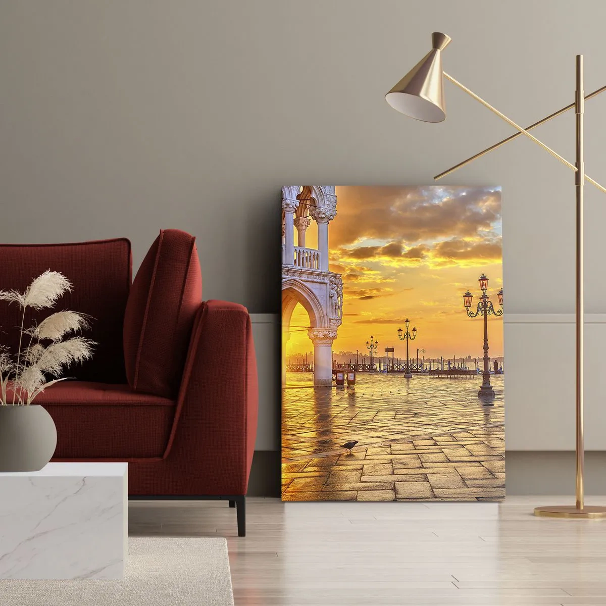 Canvas picture - Where Is Everybody? - 50x70 cm