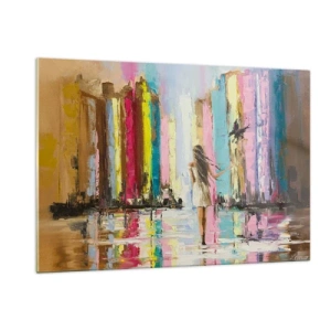 Glass picture - Follow Me - 120x80 cm